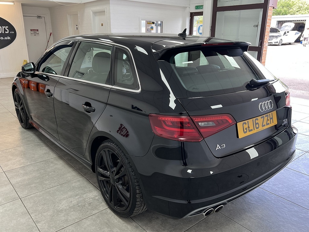 Audi A3 Tdi S Line Black #5