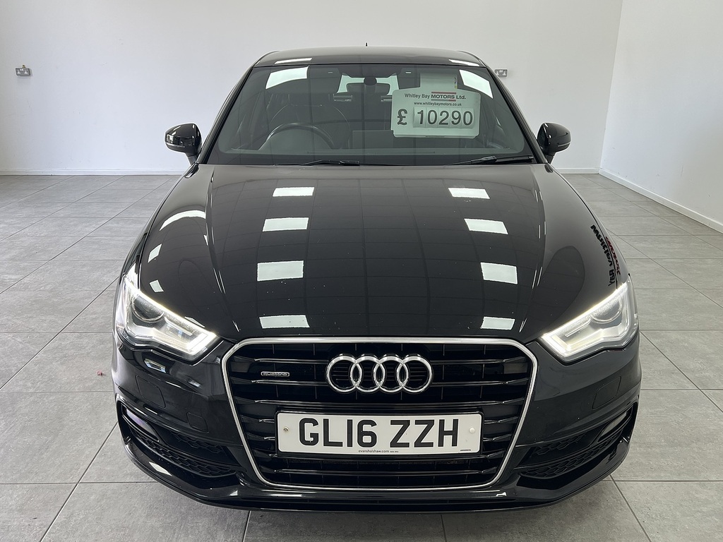 Audi A3 Tdi S Line Black #6
