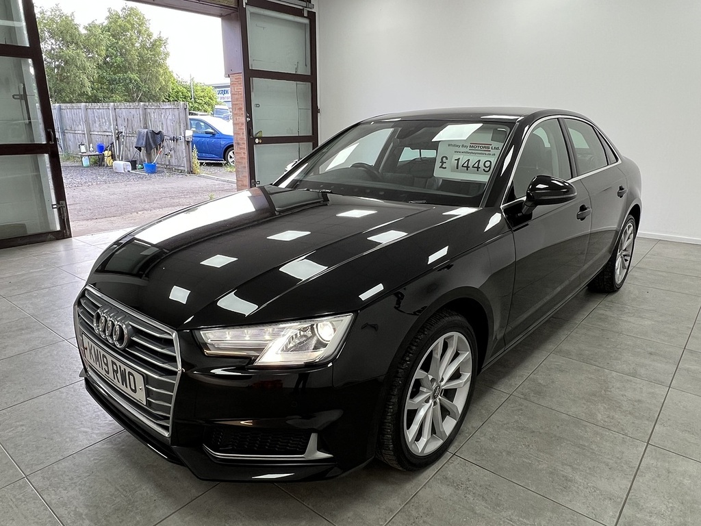 Audi A4 Tfsi Sport Black #6