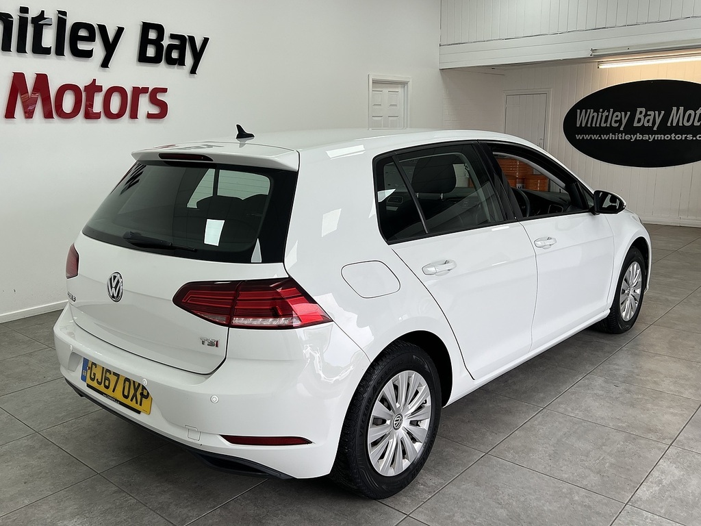 Volkswagen Golf Tsi S GJ67OXP White #3
