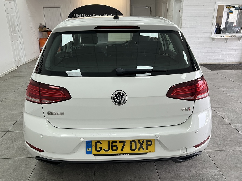 Volkswagen Golf Tsi S GJ67OXP White #4