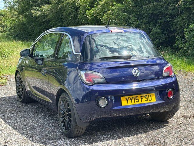 Vauxhall Adam 1.2 16V Glam Euro 5 YY15FSU Blue #3