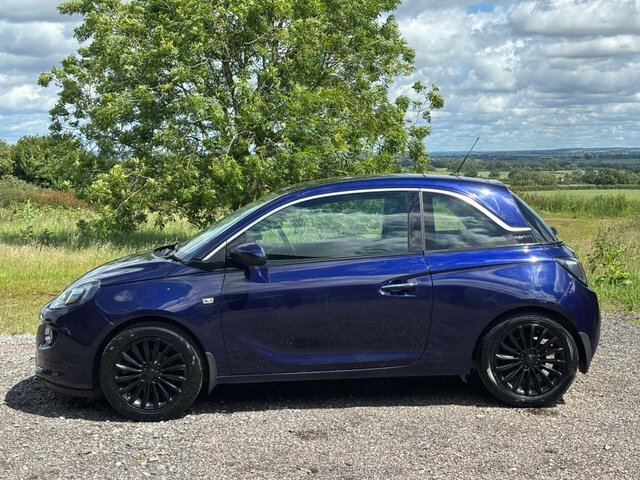 Vauxhall Adam 1.2 16V Glam Euro 5 YY15FSU Blue #4
