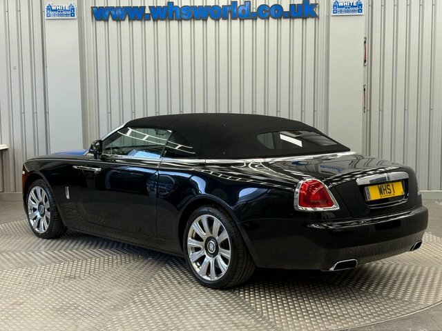 Rolls-Royce Dawn 2017 6.6 V12 563 Bhp Convertible Eu Black #4
