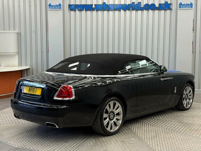 Rolls-Royce Dawn 2017 6.6 V12 563 Bhp Convertible Eu Black #6