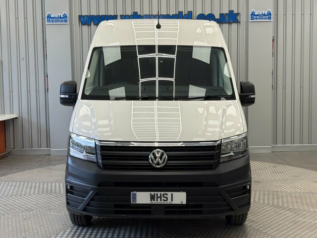Volkswagen Crafter 2022 2.0 Tdi 140 Bhp Cr35 Startline Mwb High Roof White #2