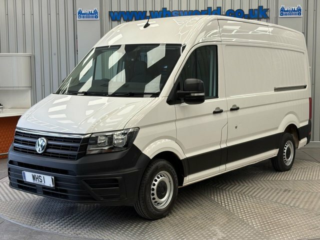 Volkswagen Crafter 2022 2.0 Tdi 140 Bhp Cr35 Startline Mwb High Roof White #3