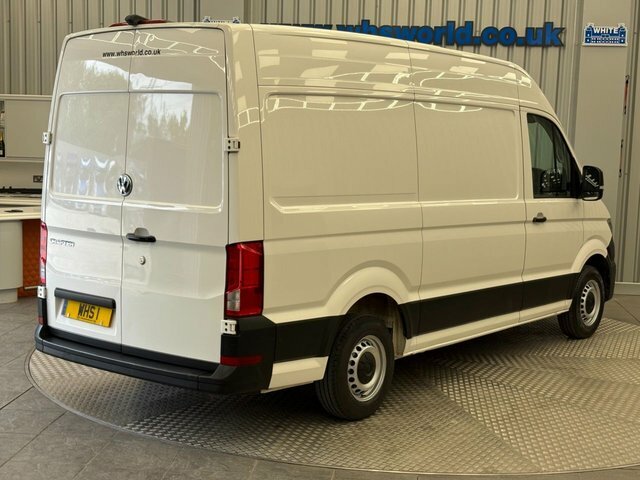Volkswagen Crafter 2022 2.0 Tdi 140 Bhp Cr35 Startline Mwb High Roof White #6