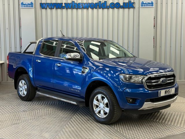 Ford Ranger 2022 2.0 Ecoblue 213 Bhp Limited Dcab Pickup 4Wd Blue