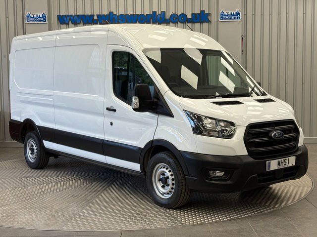 Ford Transit Custom 2023 2.0 Ecoblue 130Bhp 350 L3 H2 Leader Fwd Manua White