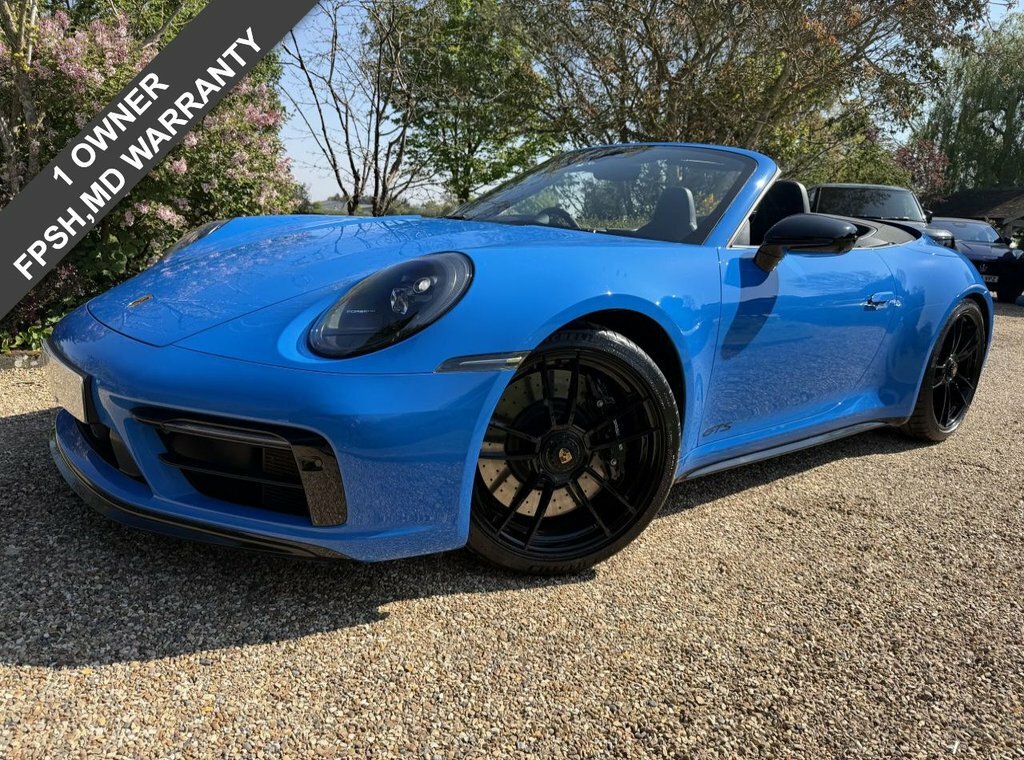 Porsche 911 3L 992 Carrera 4 Gts Blue