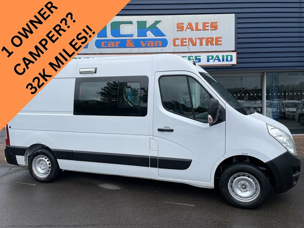 Vauxhall Movano 2.3 Cdti 3500 Panel Van Fwd L2 H BD68LYA White