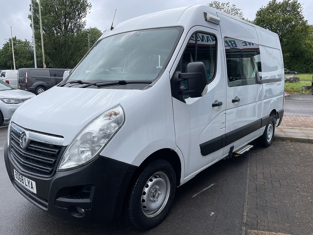 Vauxhall Movano 2.3 Cdti 3500 Panel Van Fwd L2 H BD68LYA White #4