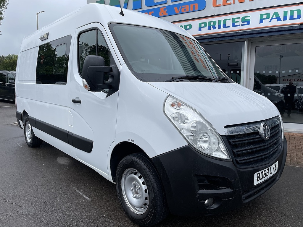 Vauxhall Movano 2.3 Cdti 3500 Panel Van Fwd L2 H BD68LYA White #2