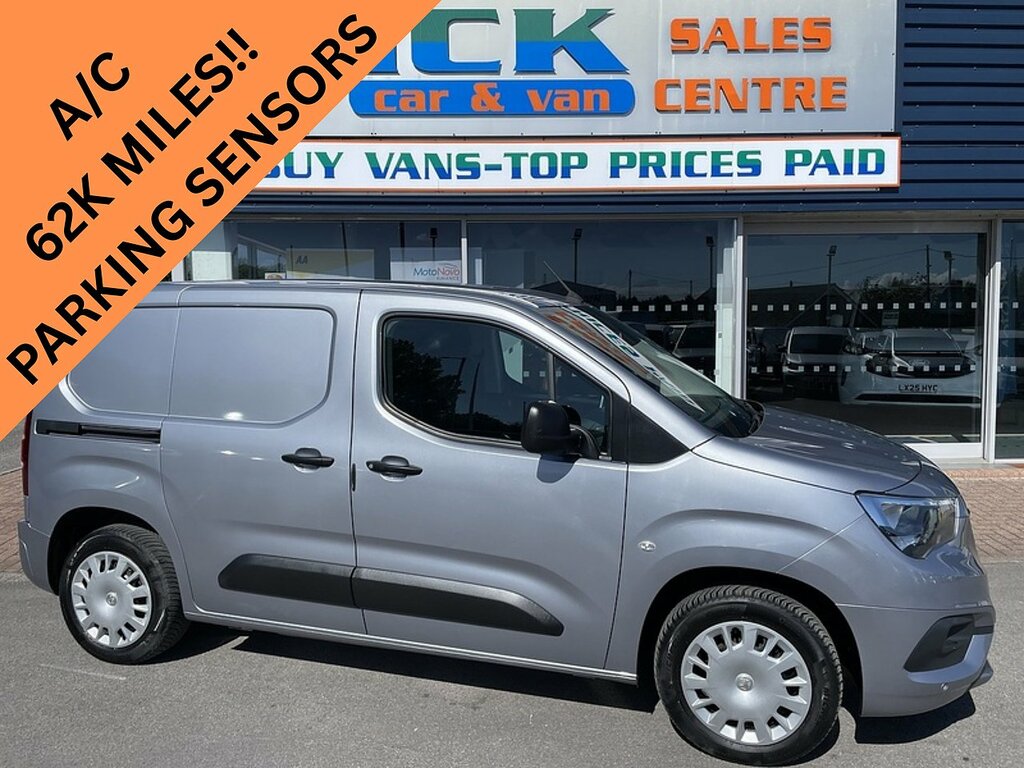 Vauxhall Combo 1.5 Turbo D 2000 Sportive Panel Van Man Grey