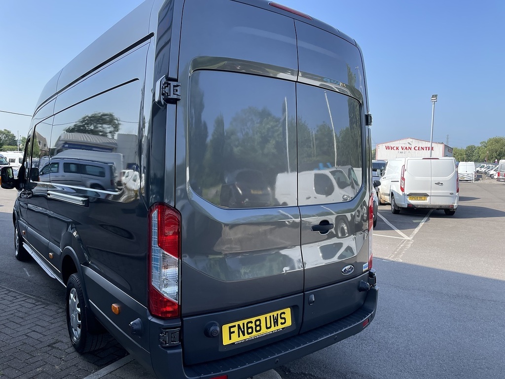 Ford Transit Custom 2.0 350 Ecoblue Panel Van Rwd L4 FN68UWS Grey #5