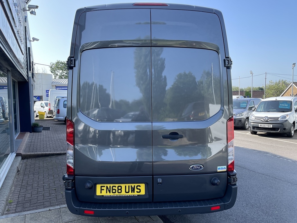 Ford Transit Custom 2.0 350 Ecoblue Panel Van Rwd L4 FN68UWS Grey #6