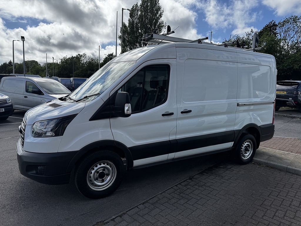 Ford Transit Custom 2.0 350 Ecoblue Panel Van Fwd L2 YP68VUC White #5