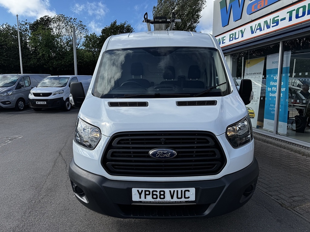 Ford Transit Custom 2.0 350 Ecoblue Panel Van Fwd L2 YP68VUC White #3