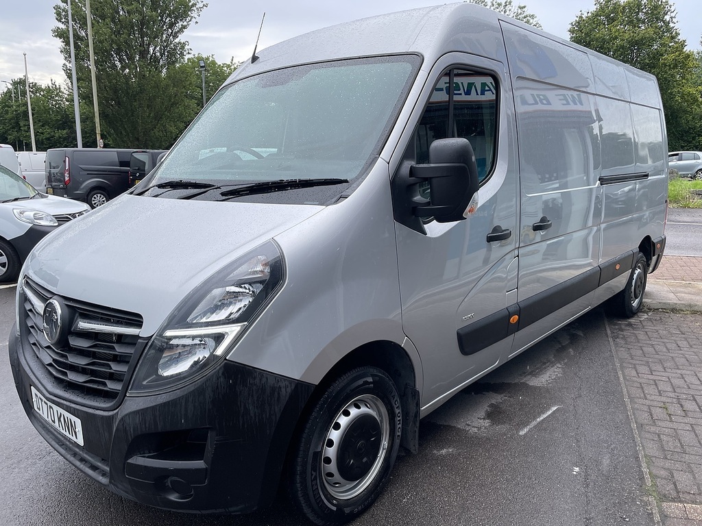 Vauxhall Movano 2.3 Cdti 3500 Biturbo Edition Panel Van Silver #4
