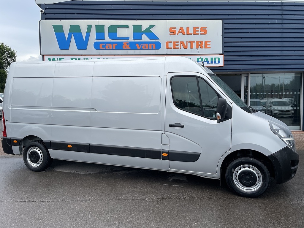 Vauxhall Movano 2.3 Cdti 3500 Biturbo Edition Panel Van Silver