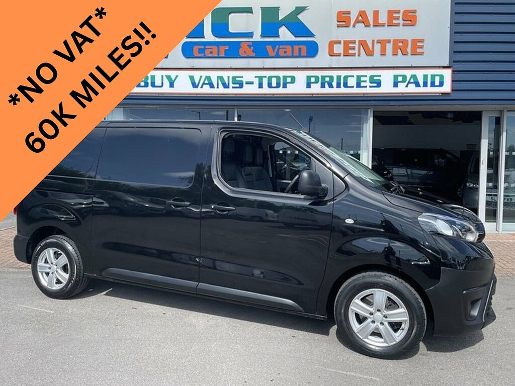 Toyota PROACE 2.0D Icon Medium Panel Van 6Dr Mwb E Black