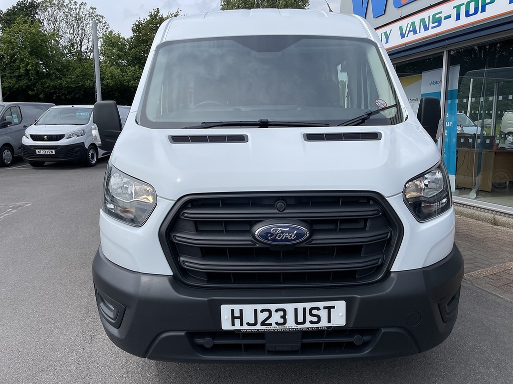 Ford Transit Custom 2.0 350 Ecoblue Leader Panel Van HJ23UST White #3