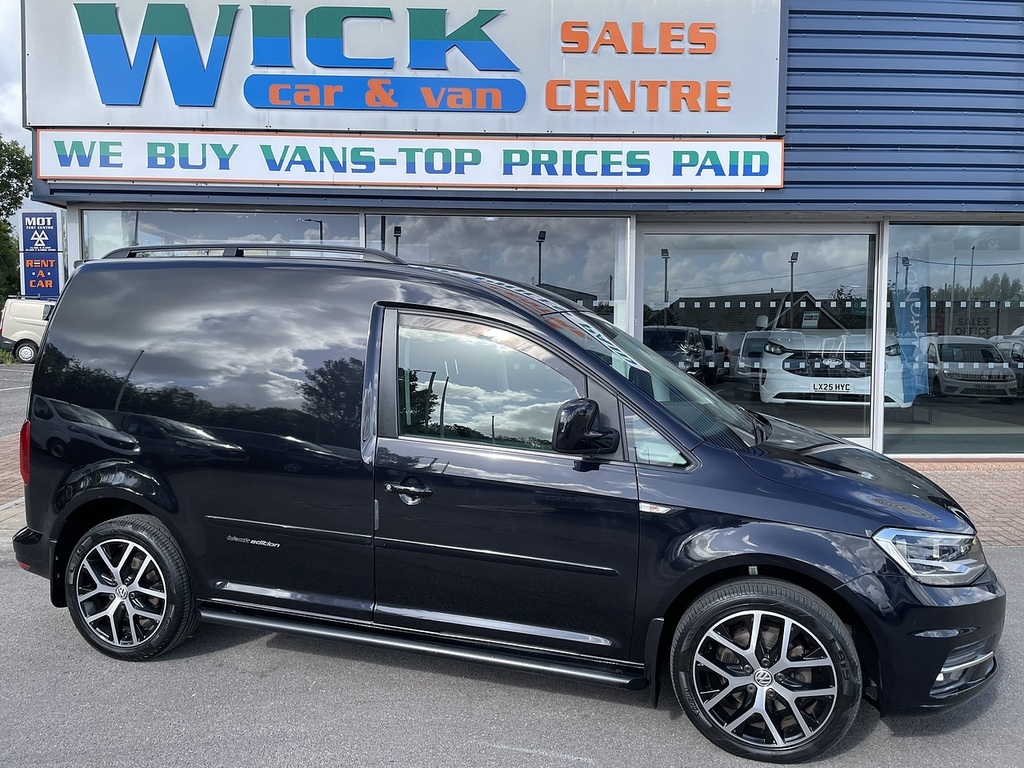 Volkswagen Caddy 2.0 Tdi C20 Bluemotion Tech Black Edition Panel Va Black