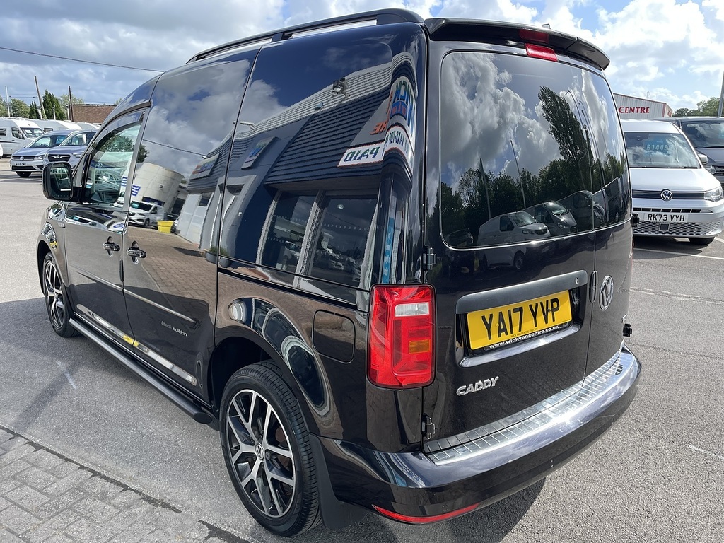 Volkswagen Caddy 2.0 Tdi C20 Bluemotion Tech Black Edition Panel Va Black #6