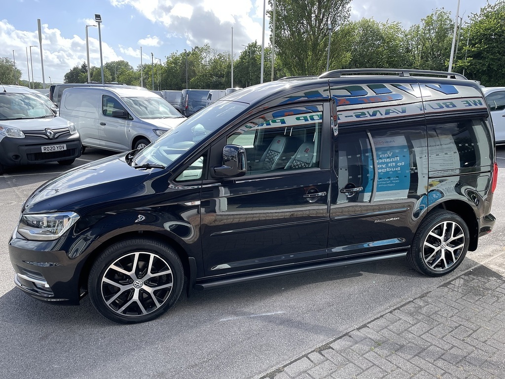 Volkswagen Caddy 2.0 Tdi C20 Bluemotion Tech Black Edition Panel Va Black #5