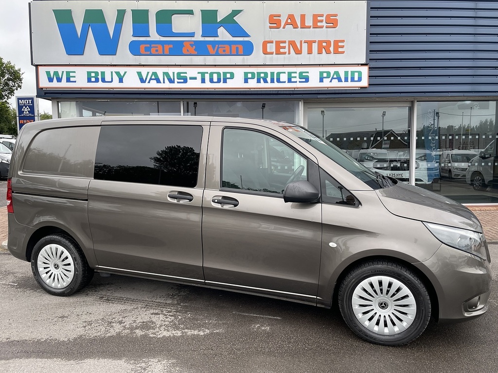 Mercedes-Benz Vito 2.1 116 Cdi Bluetec Crew Van Double Cab L1 Die Grey #5