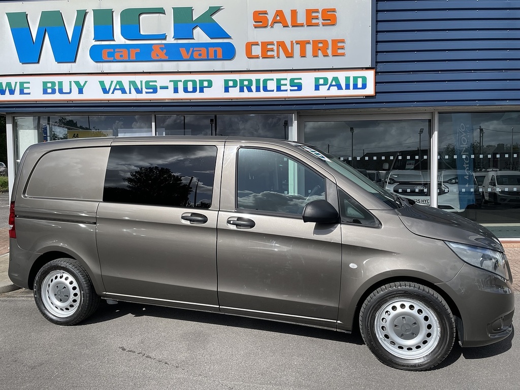 Mercedes-Benz Vito 2.1 116 Cdi Bluetec Crew Van Double Cab Grey