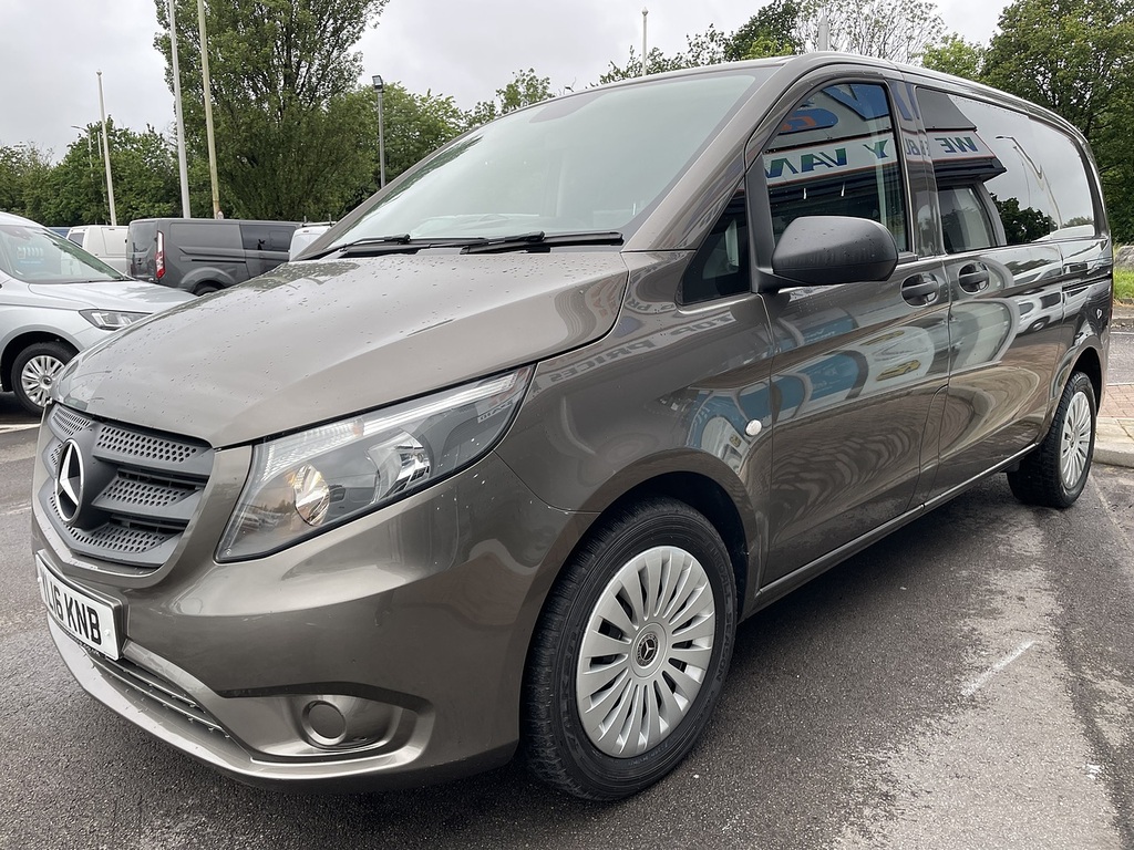 Mercedes-Benz Vito 2.1 116 Cdi Bluetec Crew Van Double Cab L1 Die Grey #4