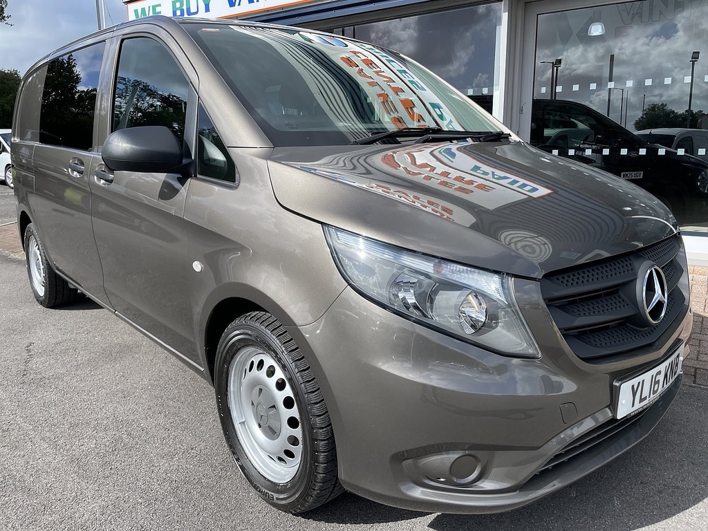 Mercedes-Benz Vito 2.1 116 Cdi Bluetec Crew Van Double Cab Grey #2