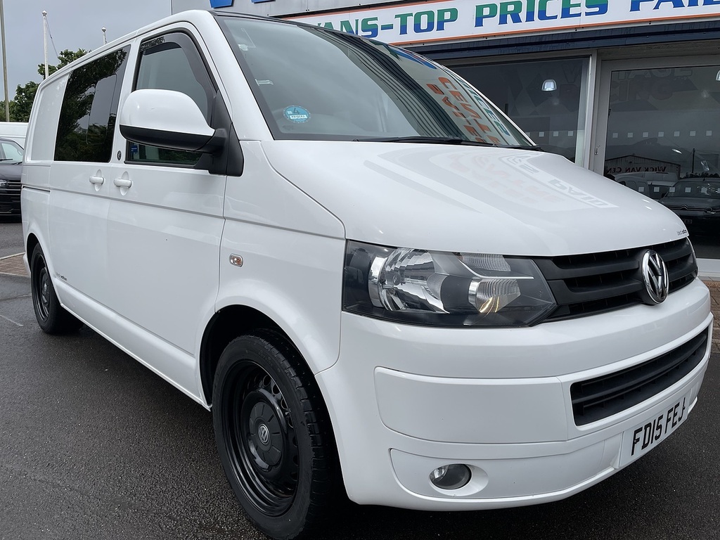 Volkswagen Transporter Tdi T26 Trendline Kombi White #2