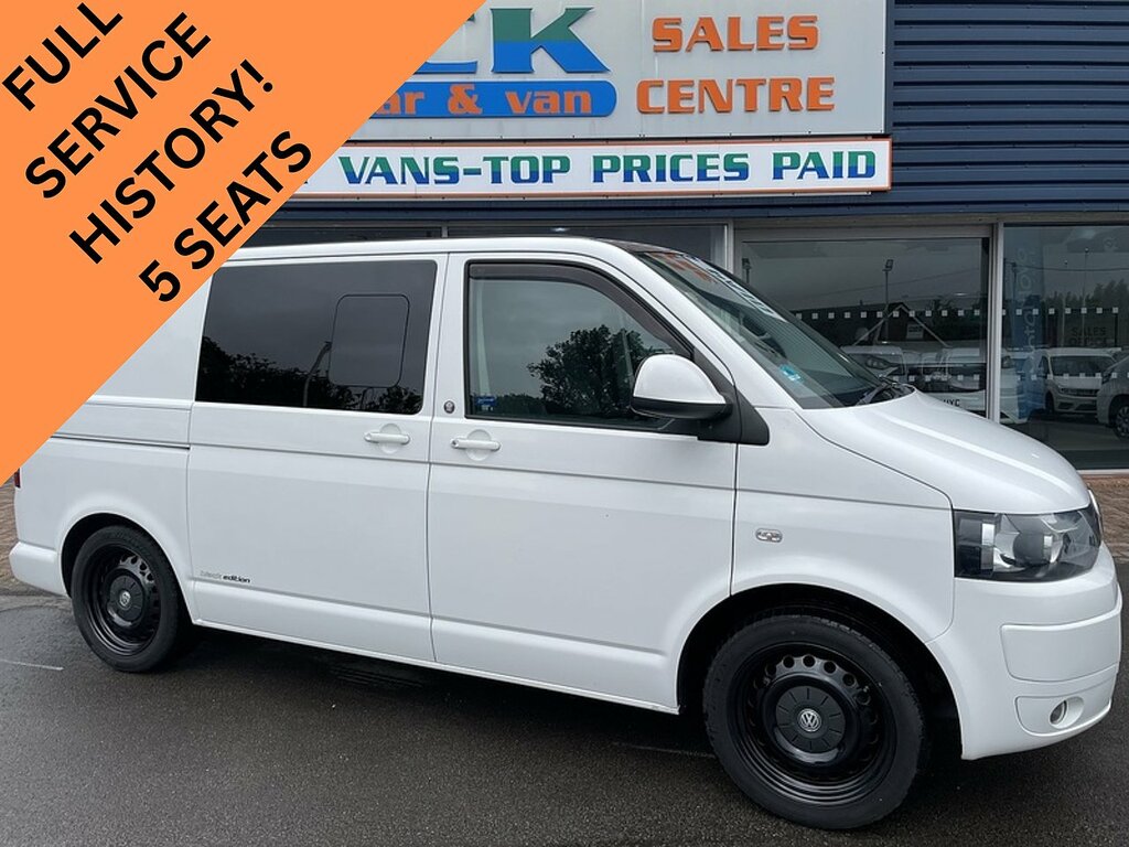 Volkswagen Transporter 2.0 Tdi T26 Trendline Kombi Van FD15FEJ White