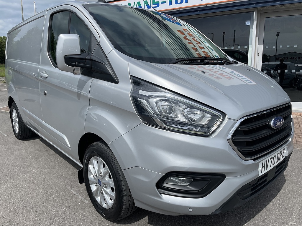 Ford Transit Custom 2.0 300 Ecoblue Leader L2 H1 Euro 6 Ss White #2