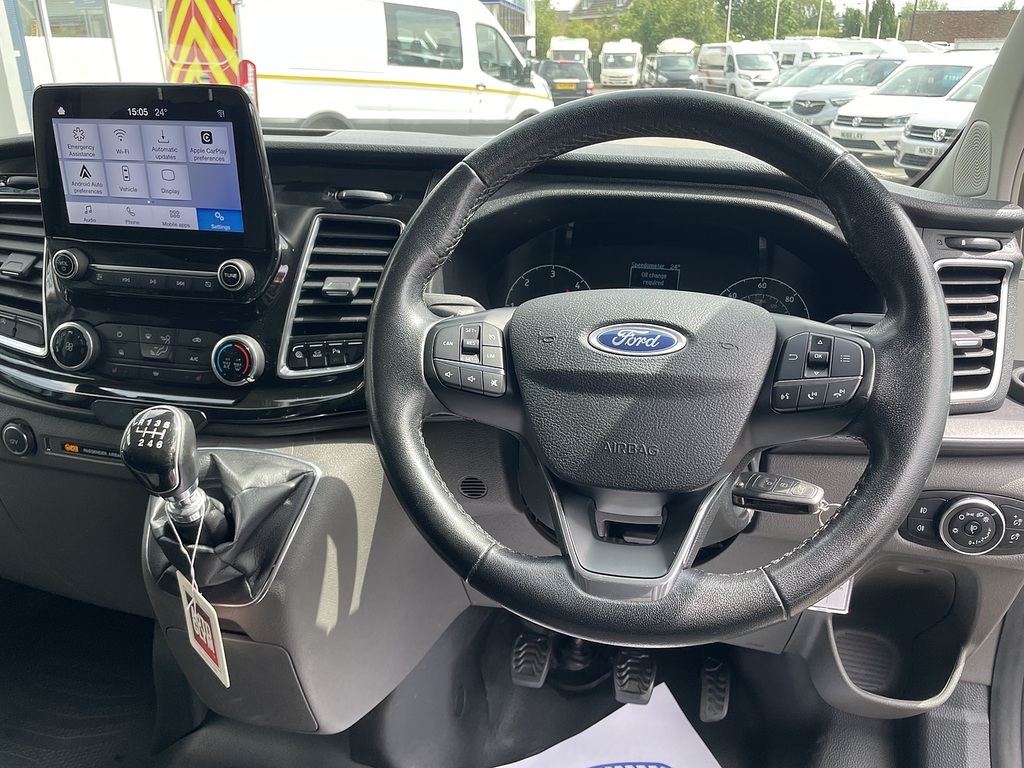 Ford Transit Custom 2.0 300 Ecoblue Leader L2 H1 Euro 6 Ss White #13