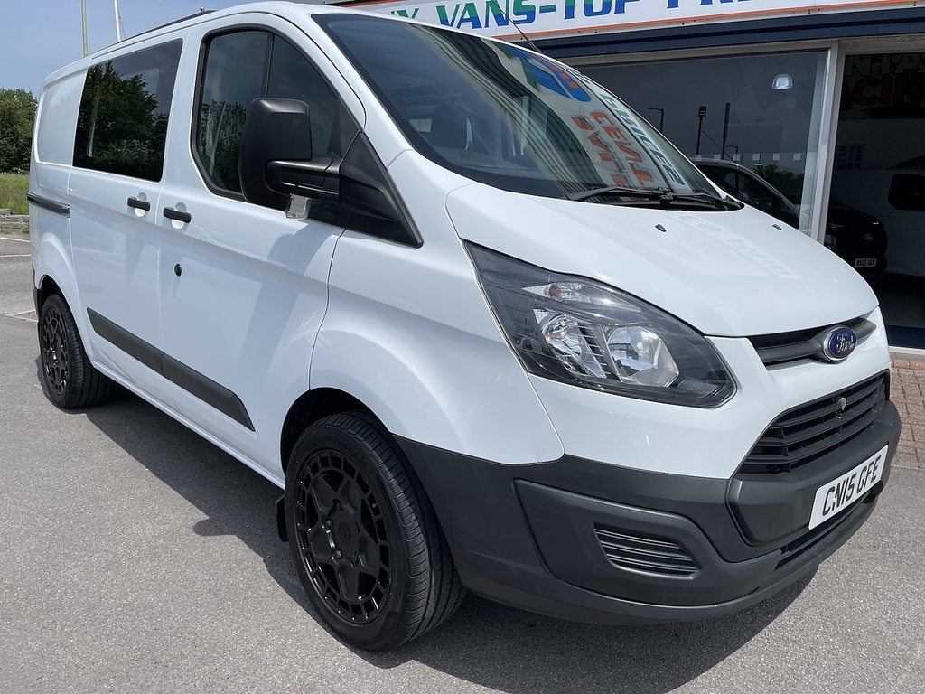 Ford Transit Custom 2.2 Tdci 310 Econetic Panel Van CN15GFE White #2