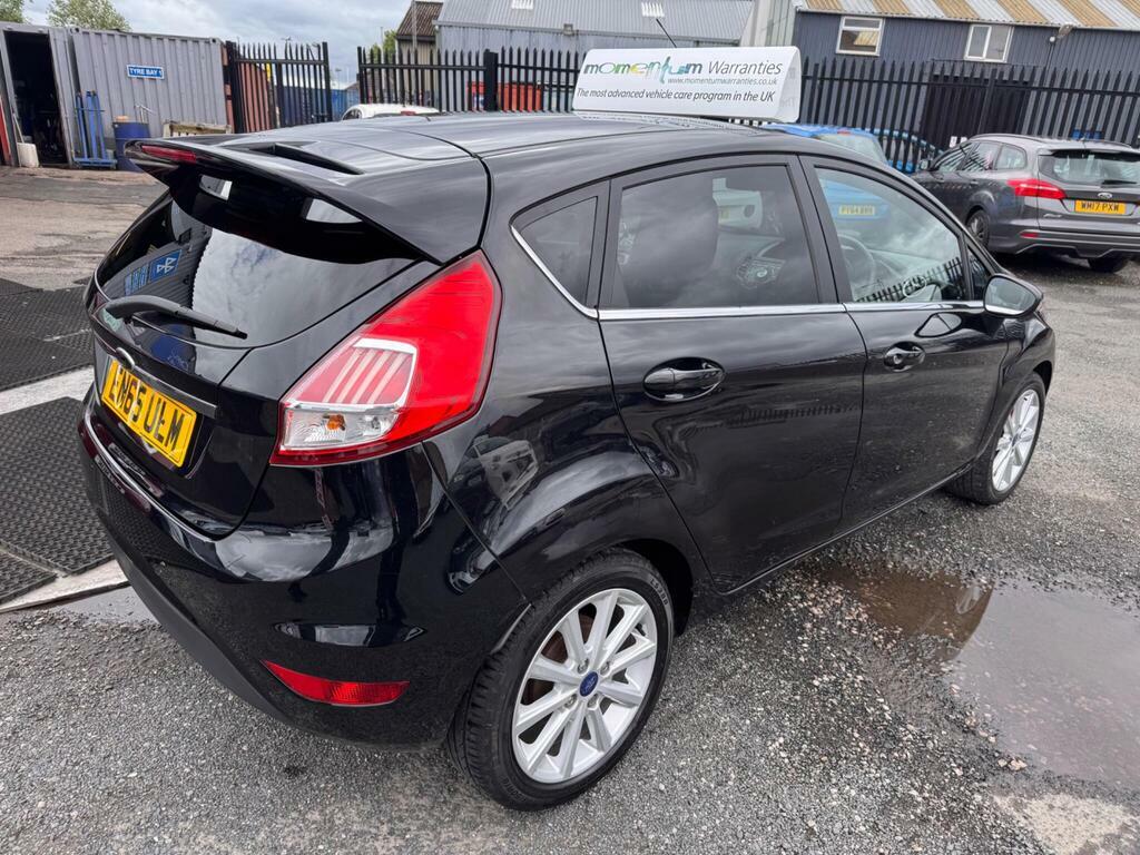 Ford Fiesta 1.0T Ecoboost Titanium Euro 6 S S EN65ULM Black #5