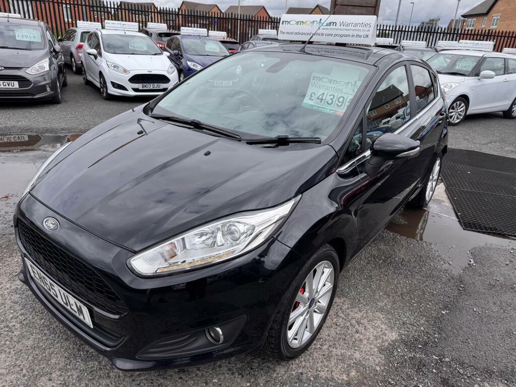 Ford Fiesta 1.0T Ecoboost Titanium Euro 6 S S Black