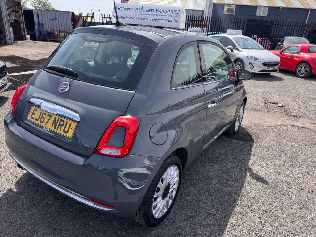 Fiat 500 1.2 Lounge Euro 6 S S EJ67NRU Grey #6
