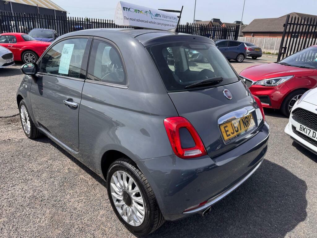 Fiat 500 1.2 Lounge Euro 6 S S EJ67NRU Grey #3