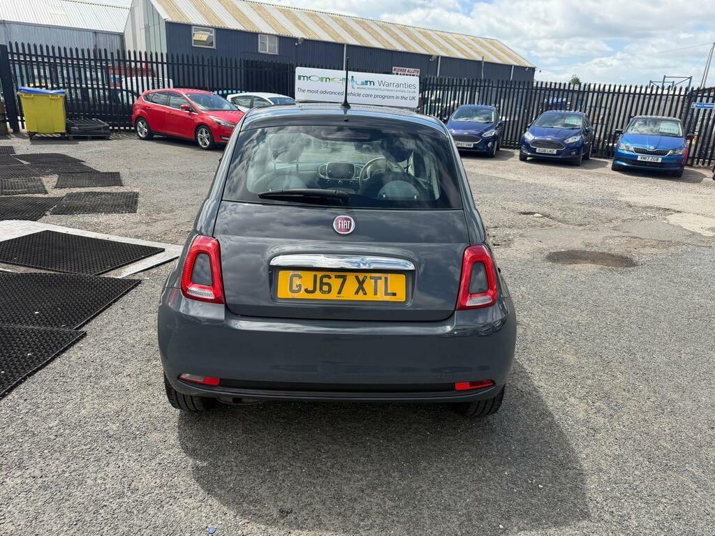 Fiat 500 1.2 Eco Pop Star Euro 6 S S GJ67XTL Grey #4