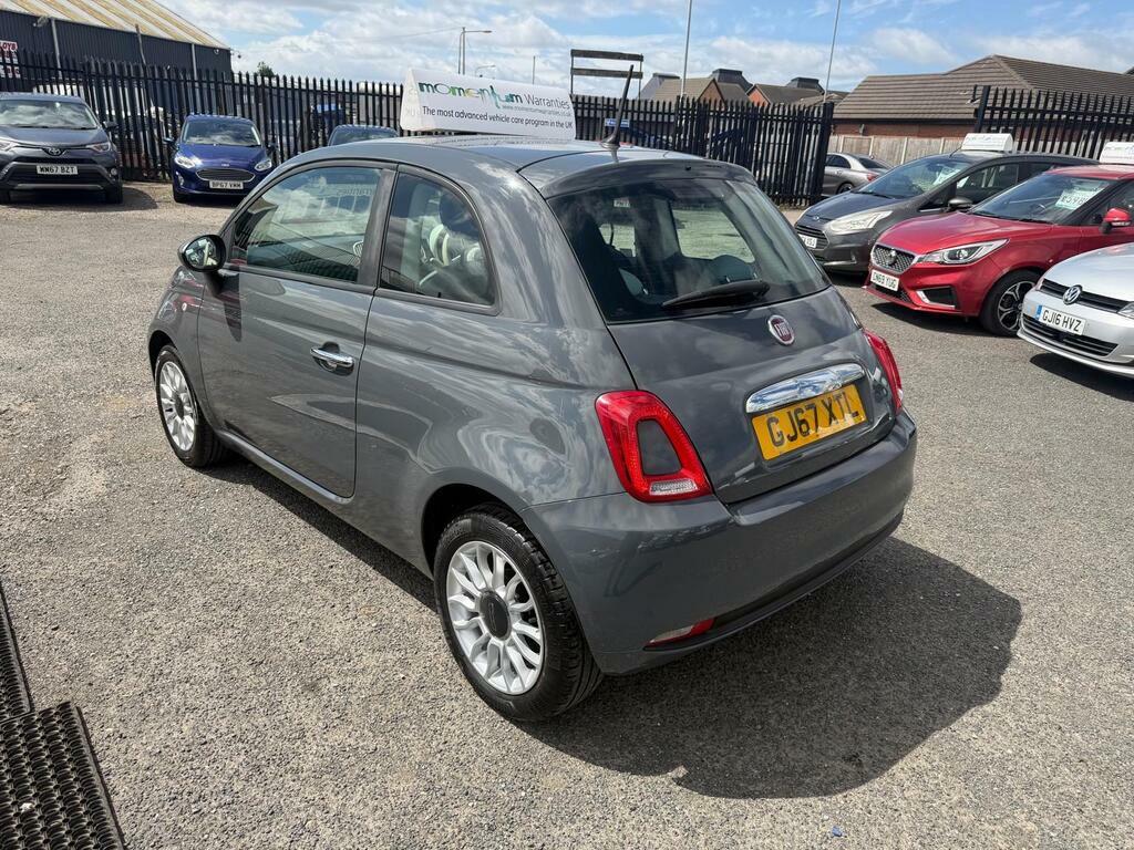 Fiat 500 1.2 Eco Pop Star Euro 6 S S GJ67XTL Grey #3