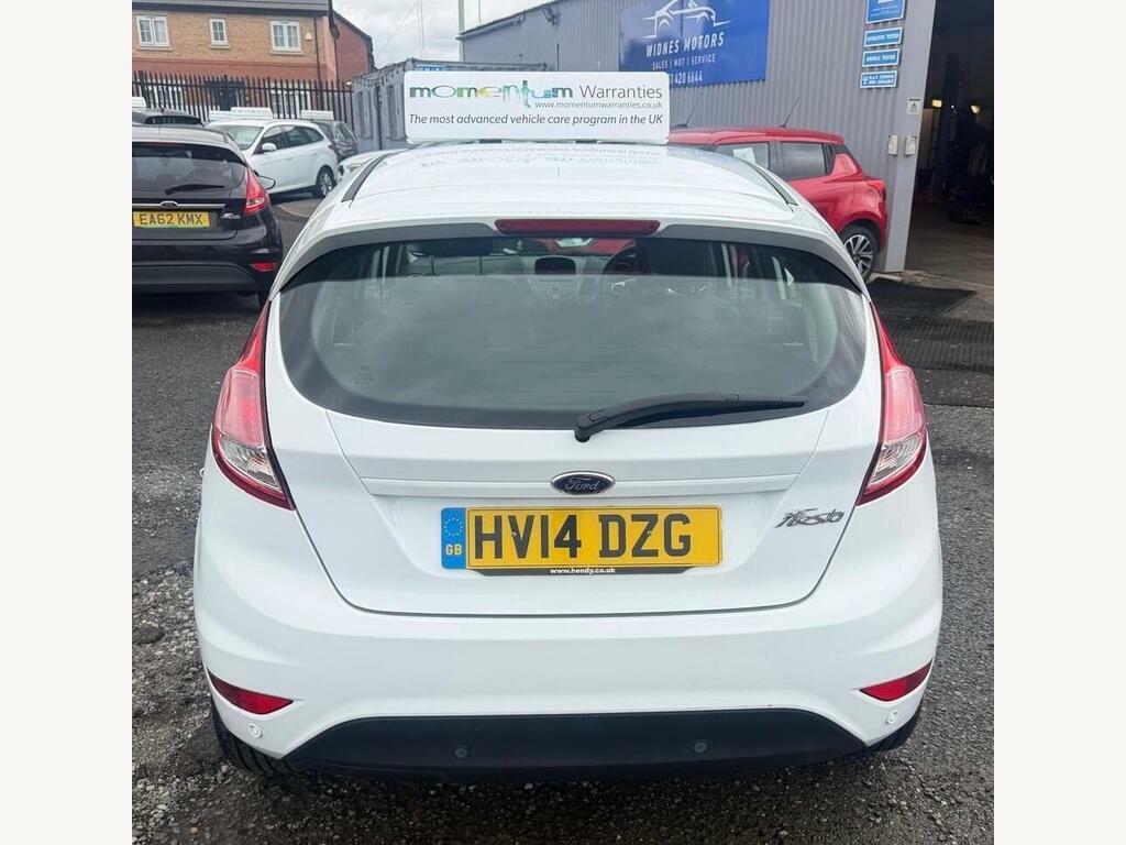 Ford Fiesta 1.25 Zetec Euro 5 White #4