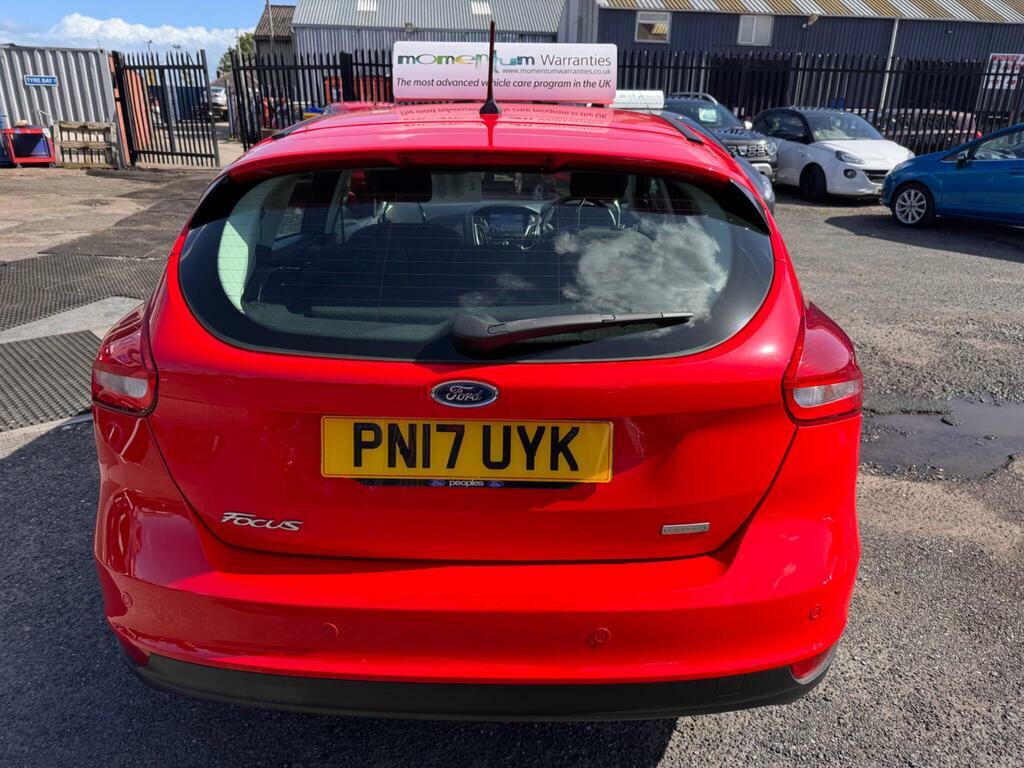 Ford Focus 1.0T Ecoboost Titanium Euro 6 S S PN17UYK Red #4