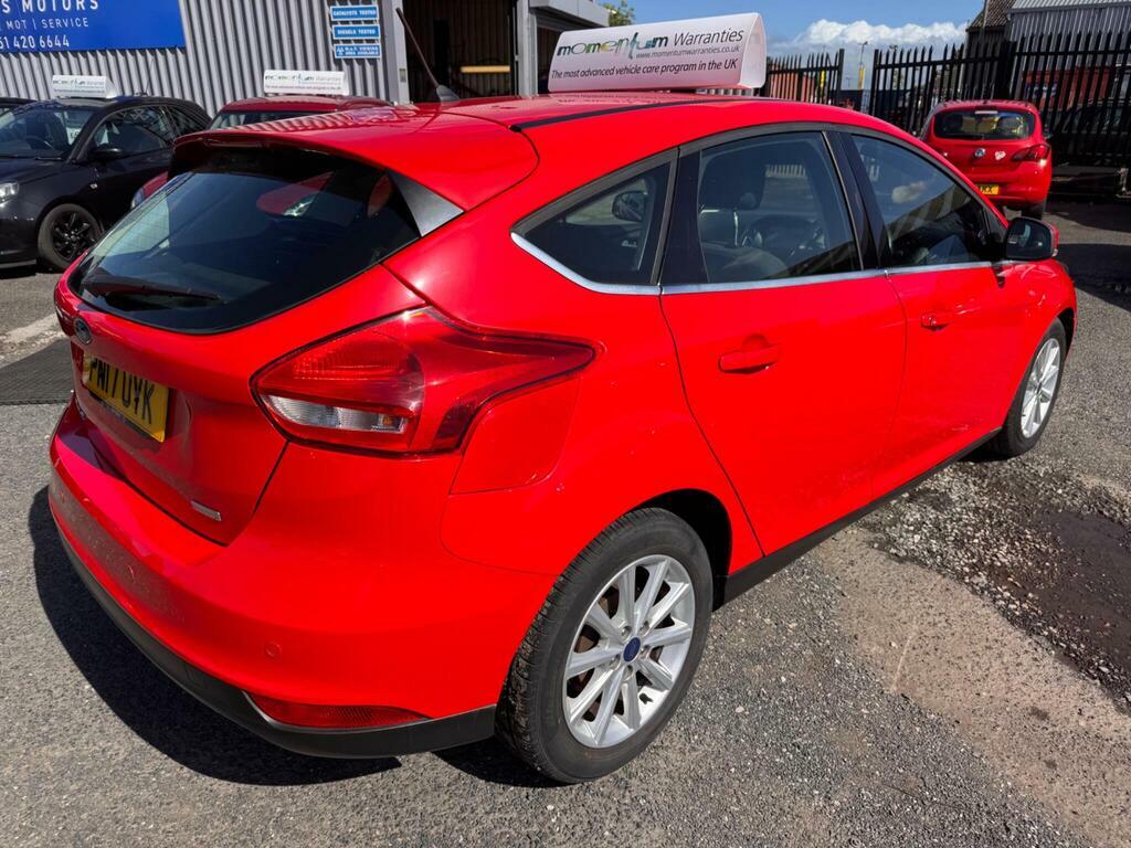 Ford Focus 1.0T Ecoboost Titanium Euro 6 S S PN17UYK Red #5