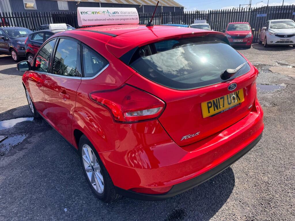 Ford Focus 1.0T Ecoboost Titanium Euro 6 S S PN17UYK Red #3