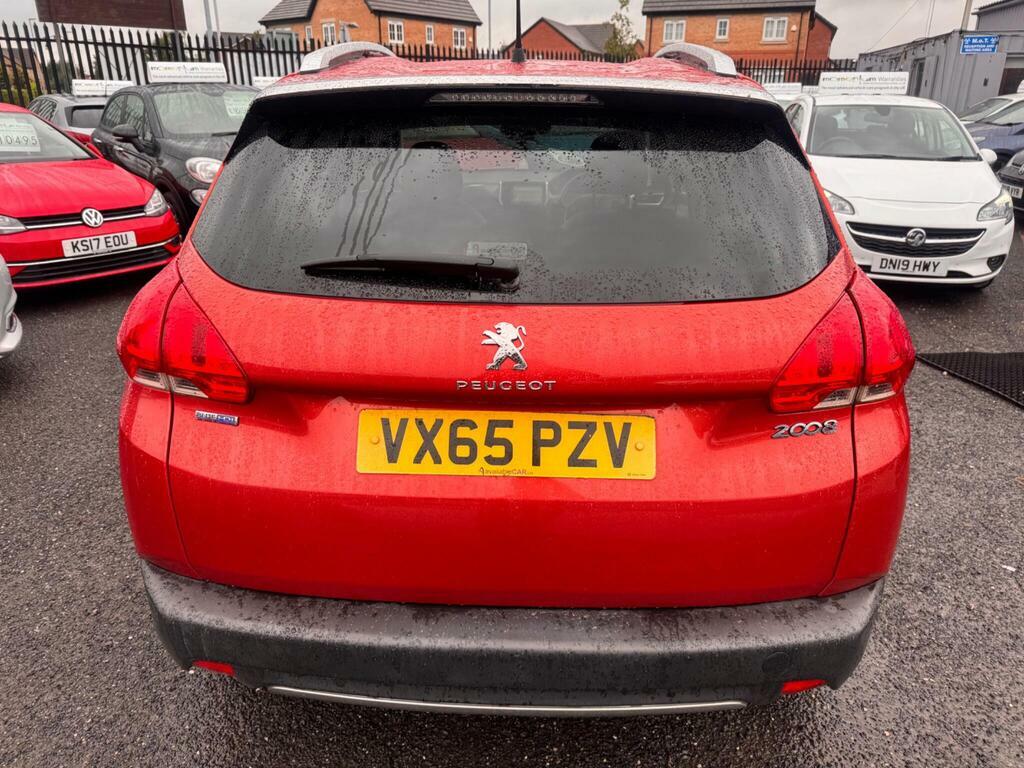 Peugeot 2008 1.6 Bluehdi Feline Euro 6 S S Red #4
